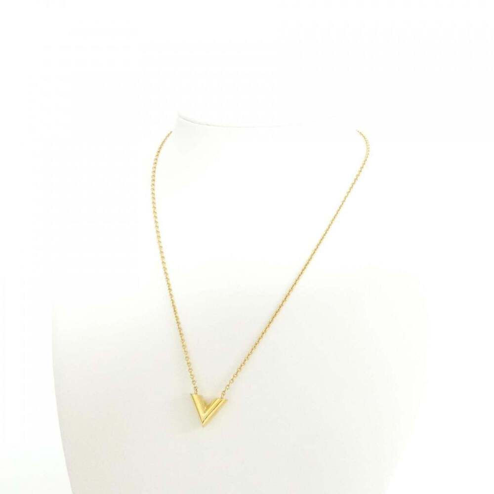 LOUIS VUITTON Gold Necklace - Picture 6 of 6